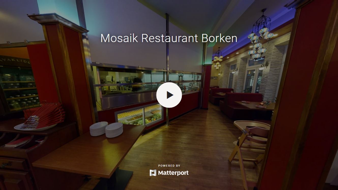 Restaurant Borken, Borken Restaurant, Virtuelle Tour, VR, Essen in Borken, Gastronomie Münsterland, Türkische Spezialitäten, Virtueller Rundgang